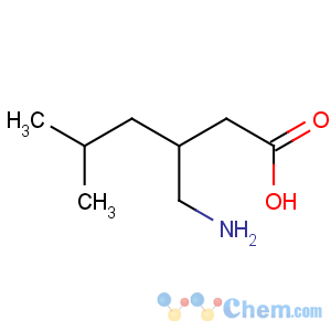 CAS No:148553-50-8 (3S)-3-(aminomethyl)-5-methylhexanoic acid