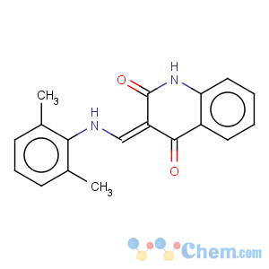 CAS No:148586-97-4 3-[(2,6-Dimethyl-phenylamino)-methylene]-1H-quinoline-2,4-dione