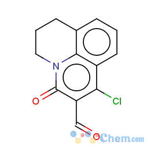 CAS No:148587-02-4 1-Chloro-3-oxo-6,7-dihydro-3H,5H-pyrido[3,2,1-ij]quinoline-2-carbaldehyde