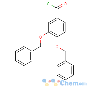 CAS No:1486-54-0 3,4-bis(phenylmethoxy)benzoyl chloride