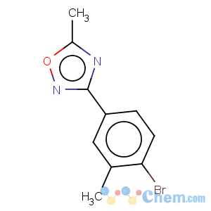 CAS No:148672-39-3 1,2,4-Oxadiazole,3-(4-bromo-3-methylphenyl)-5-methyl-