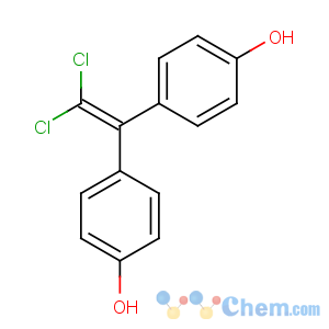 CAS No:14868-03-2 4-[2,2-dichloro-1-(4-hydroxyphenyl)ethenyl]phenol