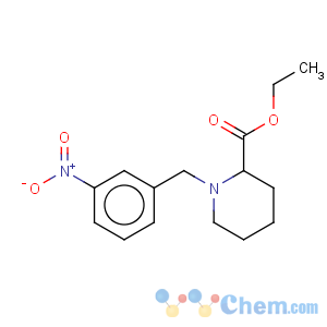 CAS No:148729-22-0 2-Piperidinecarboxylicacid, 1-[(3-nitrophenyl)methyl]-, ethyl ester