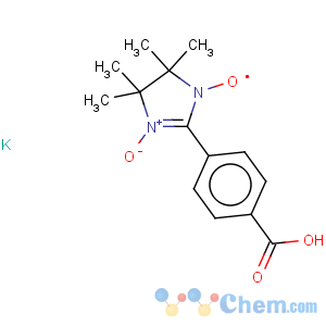 CAS No:148819-94-7 1H-Imidazol-1-yloxy,2-(4-carboxyphenyl)-4,5-dihydro-4,4,5,5-tetramethyl-, 3-oxide, potassium salt(1:1)