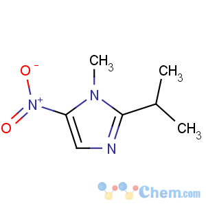 CAS No:14885-29-1 1-methyl-5-nitro-2-propan-2-ylimidazole