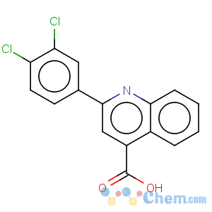 CAS No:148887-61-0 4-Quinolinecarboxylicacid, 2-(3,4-dichlorophenyl)-