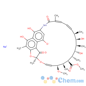 CAS No:14897-39-3 Rifamycin sodium salt