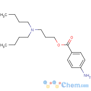 CAS No:149-16-6 3-(dibutylamino)propyl 4-aminobenzoate