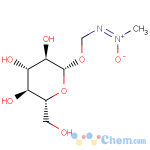 CAS No:14901-08-7 b-D-Glucopyranoside,[(1Z)-2-methyl-2-oxidodiazenyl]methyl