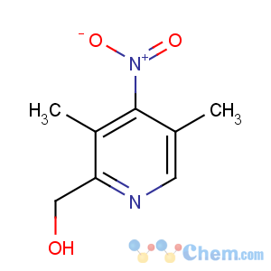 CAS No:149082-03-1 (3,5-dimethyl-4-nitropyridin-2-yl)methanol