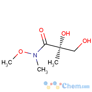 CAS No:149099-00-3 Propanamide,2,3-dihydroxy-N-methoxy-N,2-dimethyl-, (2S)-