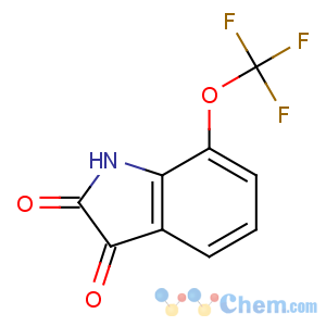CAS No:149125-30-4 7-(trifluoromethoxy)-1H-indole-2,3-dione