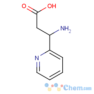 CAS No:149196-86-1 (3R)-3-amino-3-pyridin-2-ylpropanoic acid