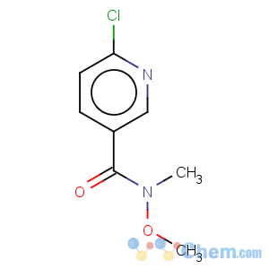 CAS No:149281-42-5 3-Pyridinecarboxamide,6-chloro-N-methoxy-N-methyl-
