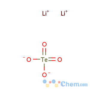 CAS No:14929-69-2 Telluric acid (H2TeO3),lithium salt (1:2)