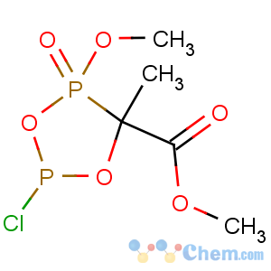 CAS No:149298-12-4 2-Chloro-4-methoxy-5-methyl-4-oxo-4lambda*5*-[1,3,2,4]dioxadiphospholane-5-carboxylic acid methyl ester