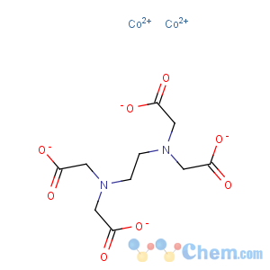 CAS No:14931-83-0 Cobaltate(2-),[[N,N'-1,2-ethanediylbis[N-[(carboxy-kO)methyl]glycinato-kN,kO]](4-)]-, (OC-6-21)-