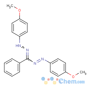 CAS No:14936-32-4 N'-(4-methoxyanilino)-N-(4-methoxyphenyl)iminobenzenecarboximidamide