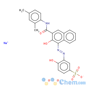 CAS No:14936-97-1 sodium 3-[[3-[[(2,4-dimethylphenyl)amino]carbonyl]-2-hydroxy-1-naphthyl]azo]-4-hydroxybenzenesulphonate