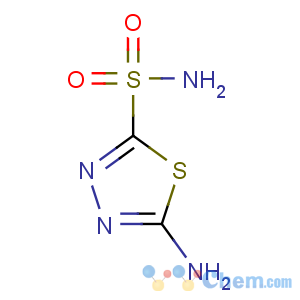 CAS No:14949-00-9 1,3,4-Thiadiazole-2-sulfonamide,5-amino-