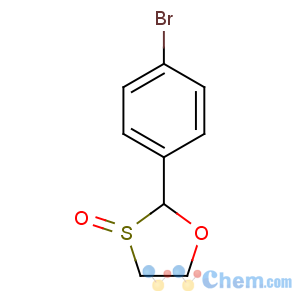 CAS No:149494-78-0 1,3-Oxathiolane,2-(4-bromophenyl)-, 3-oxide, (2S-cis)- (9CI)
