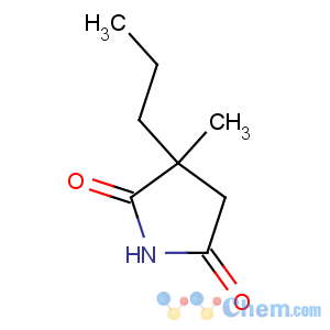 CAS No:1497-19-4 3-methyl-3-propylpyrrolidine-2,5-dione