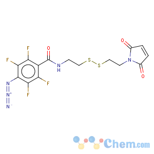 CAS No:149733-99-3 Benzamide,4-azido-N-[2-[[2-(2,5-dihydro-2,5-dioxo-1H-pyrrol-1-yl)ethyl]dithio]ethyl]-2,3,5,6-tetrafluoro-