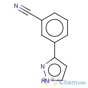 CAS No:149739-51-5 Benzonitrile,3-(1H-pyrazol-3-yl)-
