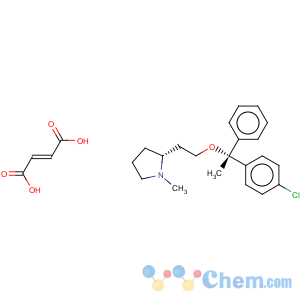 CAS No:14976-57-9 Clemastine fumarate