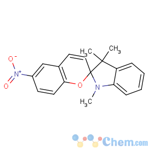 CAS No:1498-88-0 1',3',3'-trimethyl-6-nitrospiro[chromene-2,2'-indole]