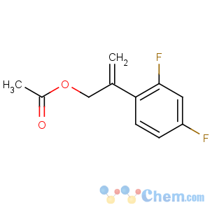 CAS No:149809-34-7 2-(2,4-difluorophenyl)prop-2-enyl acetate