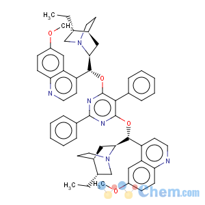 CAS No:149820-65-5 Cinchonan,9,9''-[(2,5-diphenyl-4,6-pyrimidinediyl)bis(oxy)]bis[10,11-dihydro-6'-methoxy-,(8a,9R)-(8''a,9''R)-
