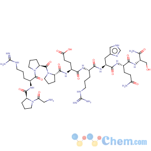 CAS No:149836-35-1 L-Serinamide,glycyl-L-prolyl-L-arginyl-L-prolyl-L-prolyl-L-a-glutamyl-L-arginyl-L-histidyl-L-glutaminyl- (9CI)