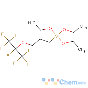 CAS No:149838-19-7 triethoxy-[3-(1,1,1,2,3,3,3-heptafluoropropan-2-yloxy)propyl]silane