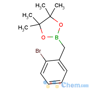 CAS No:149989-79-7 2-[(2-bromophenyl)methyl]-4,4,5,5-tetramethyl-1,3,2-dioxaborolane