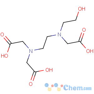 CAS No:150-39-0 2-[2-[bis(carboxymethyl)amino]ethyl-(2-hydroxyethyl)amino]acetic acid