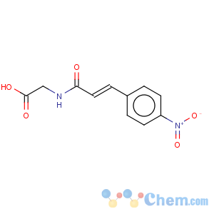 CAS No:150013-03-9 2-[[(E)-3-(4-nitrophenyl)prop-2-enoyl]amino]acetate