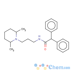 CAS No:150034-24-5 Benzeneacetamide,N-[3-(2,6-dimethyl-1-piperidinyl)propyl]-a-phenyl-