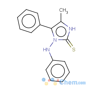 CAS No:150093-92-8 2H-Imidazole-2-thione,1,3-dihydro-4-methyl-5-phenyl-1-(phenylamino)-