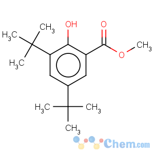 CAS No:15018-03-8 Benzoic acid,3,5-bis(1,1-dimethylethyl)-2-hydroxy-, methyl ester