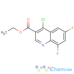 CAS No:150258-20-1 ethyl 4-chloro-6,8-difluoroquinoline-3-carboxylate