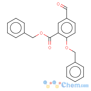 CAS No:150258-60-9 Benzoic acid,5-formyl-2-(phenylmethoxy)-, phenylmethyl ester