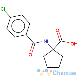 CAS No:15026-82-1 Cyclopentanecarboxylicacid, 1-[(4-chlorobenzoyl)amino]-