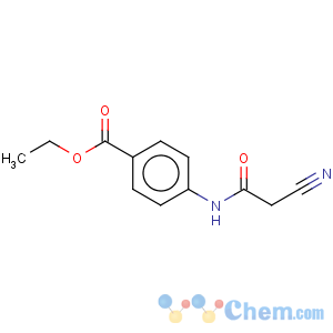 CAS No:15029-53-5 Benzoic acid,4-[(2-cyanoacetyl)amino]-, ethyl ester