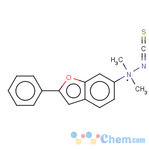 CAS No:150321-87-2 6-Benzofuranamine,2-(4-isothiocyanatophenyl)-N,N-dimethyl-, hydrochloride (1:1)