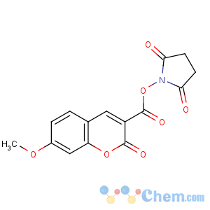 CAS No:150321-92-9 (2,5-dioxopyrrolidin-1-yl) 7-methoxy-2-oxochromene-3-carboxylate