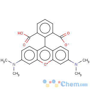 CAS No:150322-06-8 Spiro[isobenzofuran-1(3H),9'-[9H]xanthene]-6-carboxylicacid, 3',6'-bis(dimethylamino)-3-oxo-