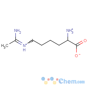 CAS No:150403-89-7 L-Lysine,N6-(1-iminoethyl)-, hydrochloride (1:1)