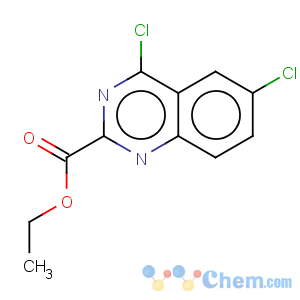 CAS No:150449-99-3 2-Quinazolinecarboxylicacid, 4,6-dichloro-, ethyl ester