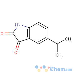 CAS No:150560-58-0 5-propan-2-yl-1H-indole-2,3-dione